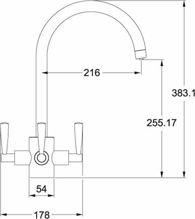 Franke Franke Olympus Tri-Flow Tap - Tap Only B226 & B227 From £456.00 ...